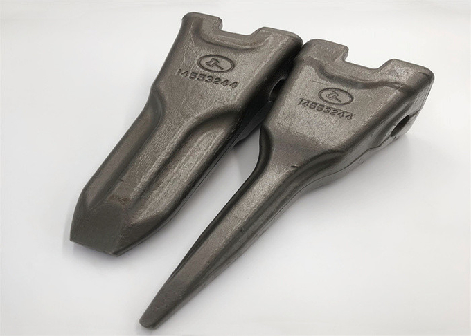 Dentes forjados da cubeta da grande máquina escavadora para as peças sobresselentes V480/14553244RC/14553244TL 2 da máquina escavadora