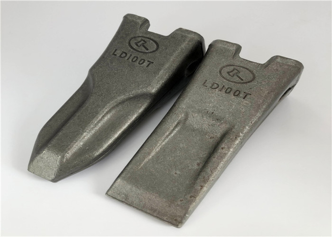 Peças acessórias forjadas máquina escavadora SY75/SY75RC/LD100T/LD100RC 0 da máquina escavadora do dente da cubeta das peças sobresselentes de maquinaria da construção