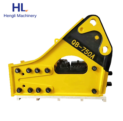 Tipo HL75 superior de 6 toneladas menos do martelo hidráulico pesado soosan do jaque da máquina escavadora da máquina escavadora da falha disjuntor hidráulico