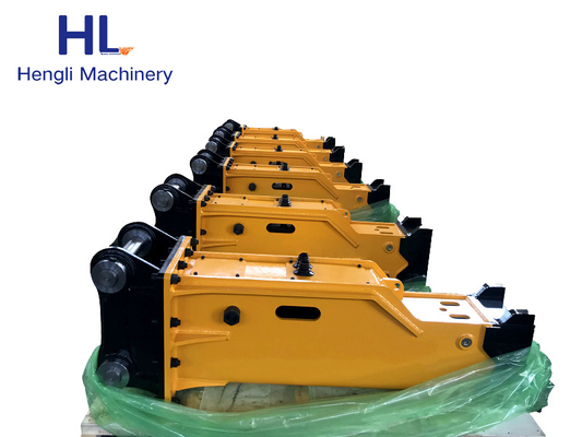 Tipo silenciado da maquinaria de construção de HL45 Mini Skid Steer Hydraulic Breaker
