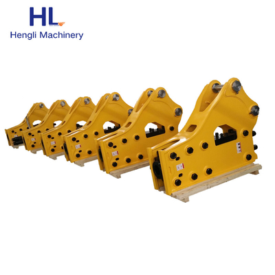Máquina escavadora hidráulica da tesoura do martelo do disjuntor do acoplador rápido das máquinas escavadoras HL53 preço hidráulico do disjuntor da mini