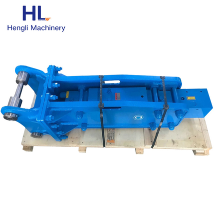O gigante da porca do disjuntor da rocha HL100 martela o disjuntor hidráulico para o martelo hidráulico do carregador de máquina escavadora