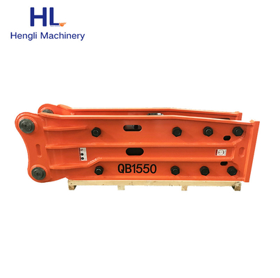 O martelo HL155 hidráulico silenciou o tipo disjuntor hidráulico Jack Hammer For Mini Excavators da rocha