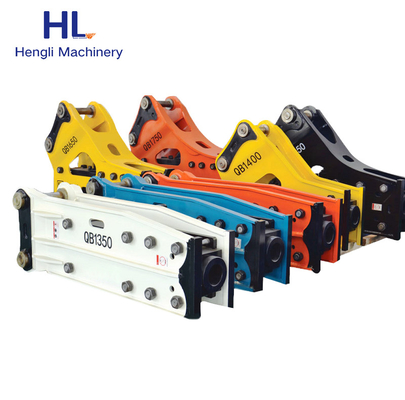 Forjando o disjuntor da rocha de Backhoe Breaker Hydraulic da máquina escavadora
