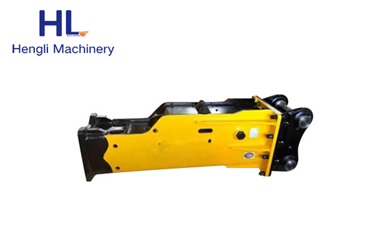HL53 máquina escavadora Hydraulic Breaker Rock que quebra o tipo do silêncio da caixa das máquinas