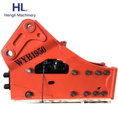 Tipo Mini Excavator Hydraulic Breaker Hammer do silêncio HL195
